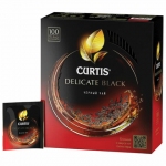 Чай CURTIS "Delicate Black" черный мелкий лист 100 сашетов, 101014