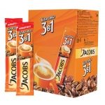 Кофе растворимый порционный JACOBS "3в1 Классик", 12 г, пакетик, 8051395