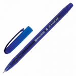 Ручка шариковая масляная BRAUBERG "Business", СИНЯЯ, корпус синий, узел 0,7 мм, линия письма 0,35 мм, 143343, OBP369