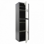 Шкаф металлический для документов AIKO "SL-150/2ТEL" ГРАФИТ, 1490х460х340 мм, 36 кг, S10799152902