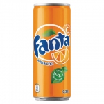 Напиток газированный FANTA (Фанта), 0,33 л, 17234