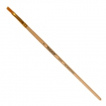 Кисть ПИФАГОР, СИНТЕТИКА, плоская, № 3, деревянная лакированная ручка, с колпачком, 200856