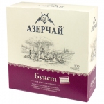 Чай АЗЕРЧАЙ "Premium collection" чёрный, 100 пакетиков с ярлычками по 1,8 г, 415234
