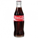 Напиток газированный COCA-COLA (Кока-кола), 0,33 л, стеклянная бутылка, 1548004
