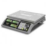Весы торговые MERTECH M-ER 326AC-32.5 LCD (0,1-32 кг), дискретность 10 г, платформа 325x230 мм, без стойки, 3041