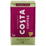 Кофе в зернах COSTA COFFEE "Bright Blend", 1000 г, вакуумная упаковка, 2096903