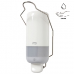 Дозатор для жидкого мыла TORK (Система S1) Elevation, 1 л, ЛОКТЕВОЙ, белый, 560100
