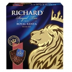 Чай RICHARD "Royal Kenya" черный кенийский, 100 пакетиков по 2 г, 100438