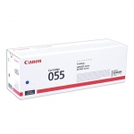 Картридж лазерный CANON (055C) для LBP663/664/MF742/744/746, голубой, оригинальный, ресурс 2100 страниц, 3015C002