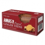Печенье песочное имбирное тонкое ANNAS "Ginger Thins" (Швеция), 150 г