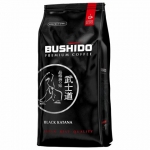 Кофе в зернах BUSHIDO "Black Katana", натуральный, 1000 г, 100% арабика, вакуумная упаковка, BU10004008
