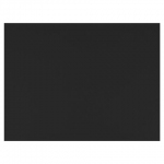 Бумага (картон) для творчества (1 лист) SADIPAL "Sirio" А2+ (500х650 мм), 240 г/м2, черный, 7878