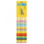 Бумага цветная IQ color БОЛЬШОЙ ФОРМАТ (297х420 мм), А3, 160 г/м2, 250 л., пастель, желтая, YE23