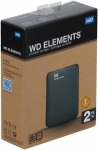 Внешний жесткий диск 2TB Western Digital  WDBU6Y0020BBK-EESN Elements SE, 2.5", USB 3.0, Черный