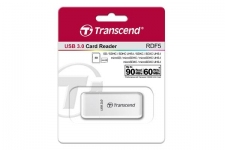 Устройство чтения/записи флеш карт Transcend RDF5, SD/microSD, USB 3.0, белый