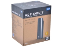 Внешний жесткий диск 2TB Western Digital  WDBWLG0020HBK-EESN Elements Desktop, 3.5", USB 3.0, Черный