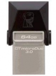 Флеш накопитель 32GB Kingston DataTraveler microDUO, USB 3.0, OTG