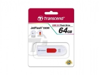 Флеш накопитель 64GB Transcend JetFlash 590, USB 2.0, Белый