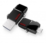 Флеш накопитель 16GB SanDisk Ultra Android Dual Drive OTG, USB 3.0, Black