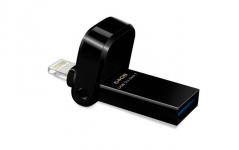 Флеш накопитель 32GB A-DATA i-Memory AI920, USB 3.1/Lightning, Glossy Black