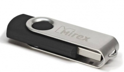 Флеш накопитель 8GB Mirex Swivel, USB 2.0, Черный