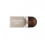 Флеш накопитель 64GB A-DATA DashDrive UC370 OTG, USB 3.1/Type-C, Золотой