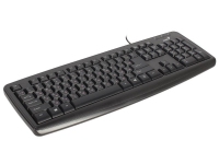 Клавиатура KB-110X Black, USB/RU/CB
