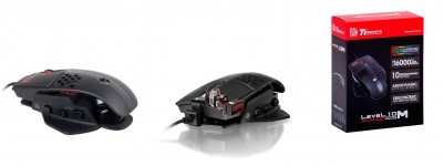 Mouse  Tt eSPORTS Level 10M Advanced  (Black)