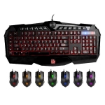 Thermaltake Комплект игровой клавиатура + мышь Tt eSPORTS Challenger Prime RGB Combo (Black)