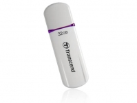 Флеш накопитель 32GB Transcend JetFlash 620, USB 2.0, Белый/Лиловый