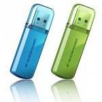 Флеш накопитель 8Gb Silicon Power Helios 101, USB 2.0, Зеленый