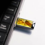 Флеш накопитель 16Gb Silicon Power Touch 850, USB 2.0, Янтарь