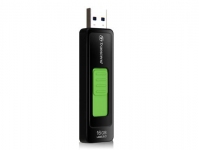 Флеш накопитель 16GB Transcend JetFlash 760, USB 3.0, Черный/Зеленый