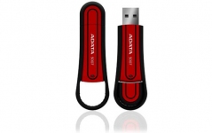 Флеш накопитель 32GB A-DATA S007, USB 2.0, резиновый, Красный (Read speed 200X)