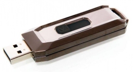 Флеш накопитель 64GB Verbatim Executive, USB 2.0, Металл (R/W speed 25МБ/с)