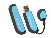 Флеш накопитель 32GB Transcend JetFlash V70, USB 2.0, противоударный, Голубой