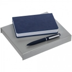 Набор Basis Mini: ежедневник и ручка, синий