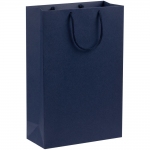 Пакет бумажный Porta M, темно-синий, 23х35х10 см