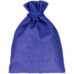 Подарочный мешок Foster Thank, M, синий, 15х19,5 см