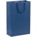 Пакет бумажный Porta M, синий, 23х35х10 см