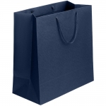 Пакет бумажный Porta L, темно-синий, 35x35x16 см