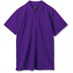 Рубашка поло мужская Summer 170 темно-фиолетовая