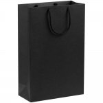 Пакет бумажный Porta M, черный, 23х35х10 см
