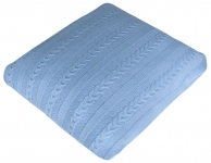 Декоративная подушка Comfort, голубая