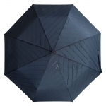 Зонт складной Magic с проявляющимся рисунком, темно-синий
