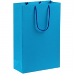 Пакет бумажный Porta M, голубой, 23х35х10 см