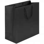 Пакет бумажный Porta L, черный, 35x35x16 см