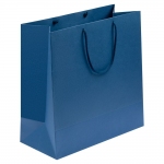 Пакет бумажный Porta L, синий, 35x35x16 см
