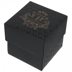 Коробка подарочная VERY IMPORTANT PRESENT черная, 10х10х10 см, картон
