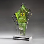 Награда из прозрачного акрила на постаменте AA204-CLR